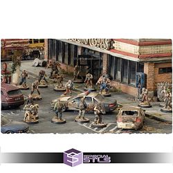 Apocalypse Dawn Gas Station Campaign STL Miniatures
