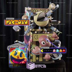 Arcade Collection Pac Man Digital STL Files