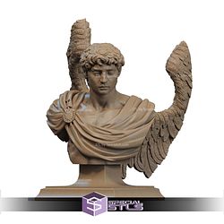 Archangel Michael Bust Sculptures 3D Printing
