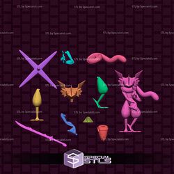 Ash Greninja Standalone Pokemon Digital STL Files