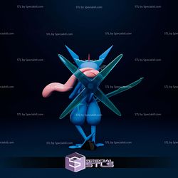 Ash Greninja Standalone Pokemon Digital STL Files