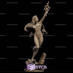 Atom Eve Battle NSFW Sculptures 3D Printing