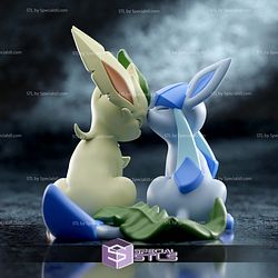 Basic Pokemon Collection - Glaceon and Leafeon