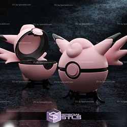 Basic Pokemon Collection - Clefable pokeball