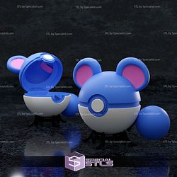 Basic Pokemon Collection - Marill Pokeball