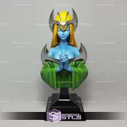 Basic STL - Mystical Elf Bust
