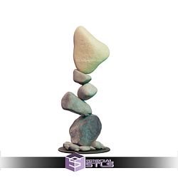 Basic STL Collection - Balancing Rock Formation