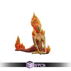 Basic STL Collection - Fire Sprite Book Shelf Display