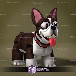 Basic STL Collection - Happy Dogs Boston Terrier