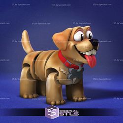 Basic STL Collection - Happy Dogs Labrador