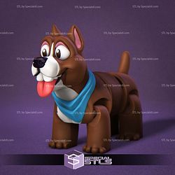 Basic STL Collection - Happy Dogs Pitbull