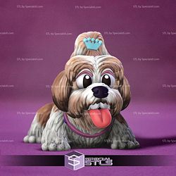 Basic STL Collection - Happy Dogs Shih Tzu