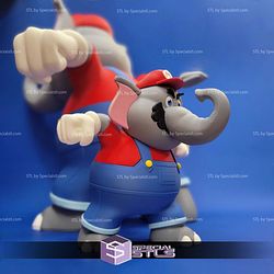 Basic STL Collection - Mario Elephant