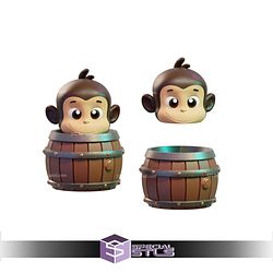 Basic STL Collection - Monkey in Barrel Clicker