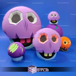 Basic STL Collection - Rotten Mushroom
