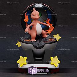 Charmeleon Pokemon Digital STL Files