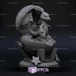 Charmeleon Pokemon Digital STL Files