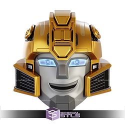 Cosplay STL Files BumbleBee One Helmet