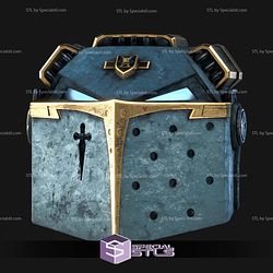 Cosplay STL Files Grey Knight Helmet