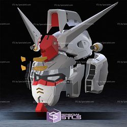 Cosplay STL Files Gundam Helmet
