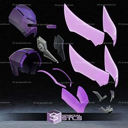 Cosplay STL Files Hawkeye Rivals Helmet