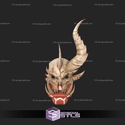 Cosplay STL Files Kalgaran Mask Solo Levelling