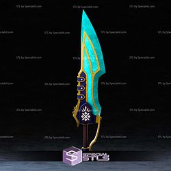 Cosplay STL Files Lunastra Dagger MH