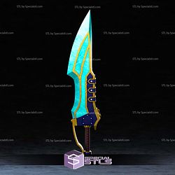 Cosplay STL Files Lunastra Dagger MH