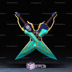Cosplay STL Files Lunastra Dagger MH