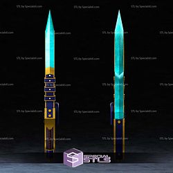 Cosplay STL Files Lunastra Dagger MH