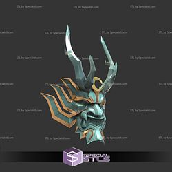 Cosplay STL Files Marvel Rivals Moon Knight Lunar General Mask