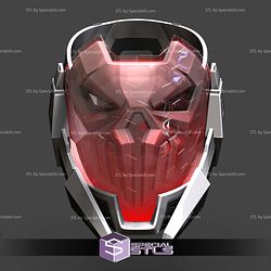 Cosplay STL Files Marvel Rivals Punisher 2099 Mask