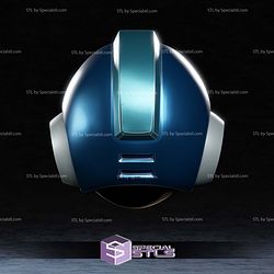 Cosplay STL Files Mega Man Helmet