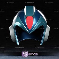 Cosplay STL Files Mega Man Helmet