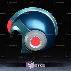 Cosplay STL Files Mega Man Helmet