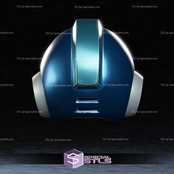 Cosplay STL Files Mega Man Helmet