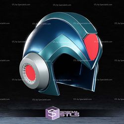Cosplay STL Files Mega Man Helmet