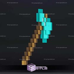 Cosplay STL Files Minecraft Weapons