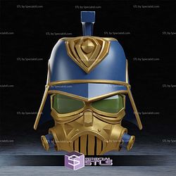 Cosplay STL Files Piltover Enforcer Helmet