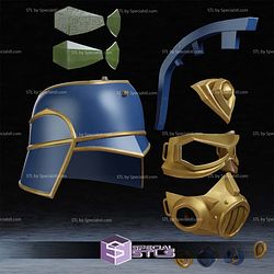 Cosplay STL Files Piltover Enforcer Helmet