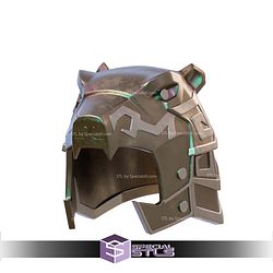 Cosplay STL Files Skyrim Nordic Carved Helmet
