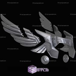 Cosplay STL Files Thor Rivals Helmet