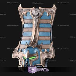 Cosplay STL Files Thousand Sons Chaos Marine Helmet