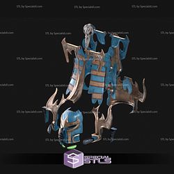 Cosplay STL Files Thousand Sons Chaos Marine Helmet