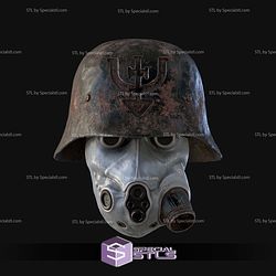 Cosplay STL Files Trench Crusade Heretic Helmet