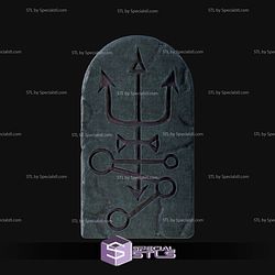 Cosplay STL Files Trench Crusade Sorcerer Tablet