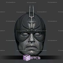 Custom Head STL Collection - Black Bolt Inhumans