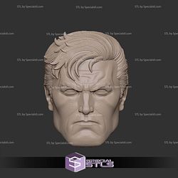 Custom Head STL Collection - Bruce Wayne Jim Lee