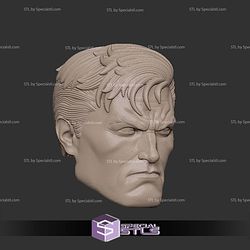 Custom Head STL Collection - Bruce Wayne Jim Lee