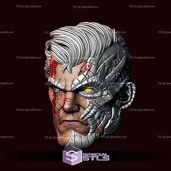 Custom Head STL Collection - Cable Damage